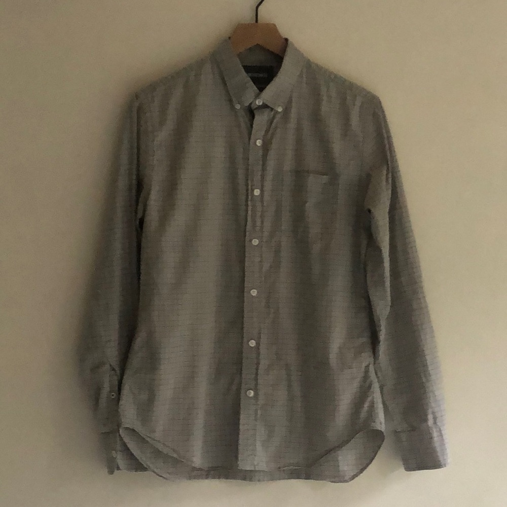 Bonobos men shirt - plaid button down - slim fit - medium